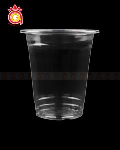 Quang Quan 95mm 12oz-20oz Clear PP Tazas de pared simple con tapas Materiales sostenibles ecológicos Fabricante de Vietnam - Product Image 5