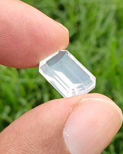 Piedra de Luna Natural, Corte Octogonal, Facetada, Suelta, Blanca, Transparente, Premium, Certificada por IGI, de Alta Calidad, para Joyería - Product Image 5