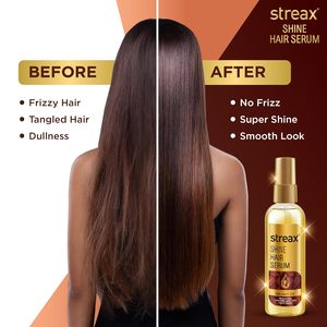 Streax <b>Hair</b> <b>Serum</b> -1.69floz(50ml) for Dry & Frizzy <b>Hair</b> for Women & Men <b>Curly</b> <b>Hair</b>, Wavy <b>Hair</b>, Straight <b>Hair</b>, Silk & Shine - Product Image 5