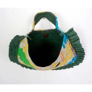 New Latest Trending Hand Clutch and evening bag purse <b>frame</b> clutch women's kantha messenger bag with <b>magnetic</b> closure for casual - Product Image 3