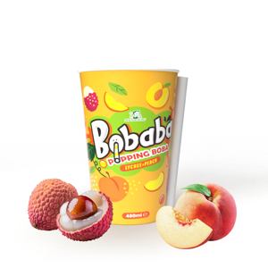 Boisson de thé à bulles de Taiwan dans la tasse avec paille - Product Image 3