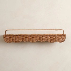 Minimal Rattan Wall <b>Shelf</b> Functional Storage <b>Shelf</b> For Living Room, <b>Bedroom</b> And Home Decoration - Product Image 2