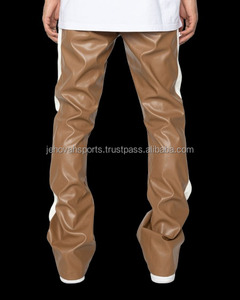 กางเกงหนังสำหรับผู้ชายกางเกงหนังทำจากโรงงาน - Product Image 4