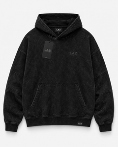 Sweat-shirts à capuche pour hommes en coton 100% à séchage rapide, respirants, couleurs personnalisées, qualité supérieure, effet délavé, streetwear uni - Product Image 6