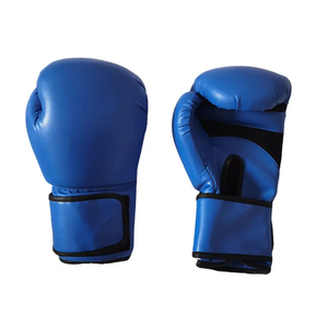 Professional Grade Boxing Gloves with Extra Thick Padding Durable <b>Synthetic</b> <b>Leather</b> Adjustable Wrist Strap for Sparring - Product Image 3