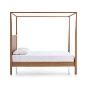 Indonesia Minimalist Style Design Queen <b>Size</b> Solid Wood <b>Bed</b> <b>with</b> Teak Wooden <b>Frame</b> Material for Yard Decoration and Home - Product Image 3