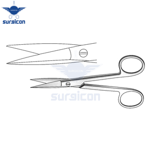 Tijeras de Rinoplastia Converse de 13.5 cm (5¼ Pulgadas), Rectas, con Bordes Exteriores Dentados, Hoja de Corte Semisafilada, Punta Afilada - Product Image 2