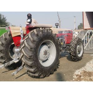 Tracteur Massey Ferguson économe en carburant MF 385 4WD 85 HP avec poids avant et barre d'attelage pour tous les types de terrain - Product Image 4