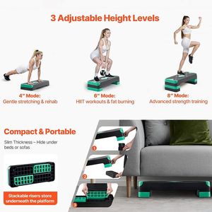 Home Gym Aerobic <b>Exercise</b> <b>Step</b> Platform - Product Image 2