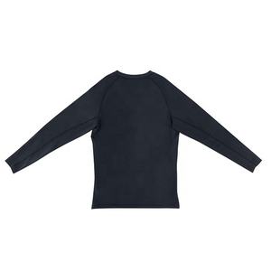 Camiseta Deportiva de Compresión de Manga Larga para Hombre, Cuello Redondo, Ajuste Delgado, Poliéster/Nailon Elástico, Unisex, Rashguard Transpirable para MMA - Product Image 4