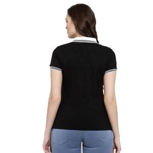 Nouvelles chemises de golf pour femmes, col rond, tissu jersey, imprimé graphique, doux, respirant, séchage rapide, 100% coton, manches courtes, protection solaire - Product Image 3
