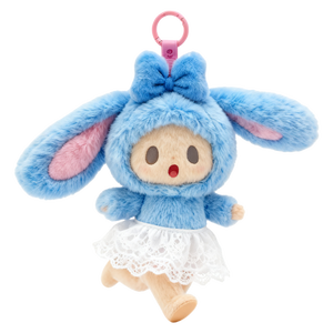 Porte-clés Lapin <span class=keywords><strong>en</strong></span> Peluche Thème <span class=keywords><strong>Carotte</strong></span> Orange avec Robe à Pois Vert et Nœud Rouge, Poupée Mignonne Qui Cligne <span class=keywords><strong>de</strong></span> l'Œil, Breloque <span class=keywords><strong>de</strong></span> <span class=keywords><strong>Sac</strong></span> pour Enfants, Cadeau <span class=keywords><strong>de</strong></span> Pâques - Product Image 2