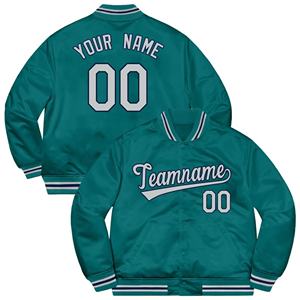 Chaqueta Varsity Personalizada NADRUB'S, sin Cuello, con Cierre, para Invierno, Unisex, para Deportes y Uso Casual, Poliéster/Algodón - Product Image 2