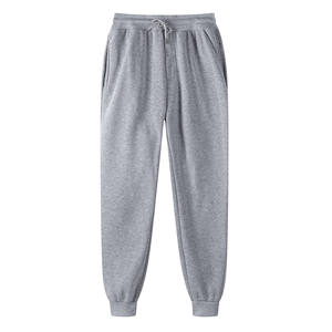High Quality Mens Joggers Pant Custom Logo Design Elastic Waist Breathable Lightweight Cotton <b>Trousers</b> Sports Running Casual OEM - Product Image 6