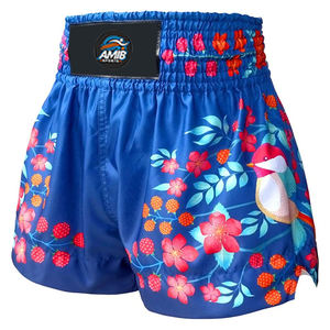 Shorts de Muay Thai de talla grande, de alta calidad, para MMA, gimnasio, boxeo, kickboxing, para hombres y mujeres, unisex, personalizados. - Product Image 4