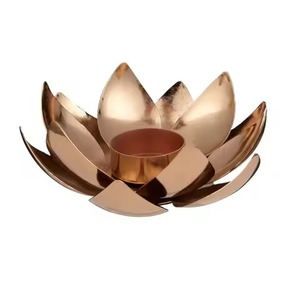 Long Durable Metal Tealight Candle Holder Diwali Decoration Candle <b>Stand</b> Festive Decor - Product Image 3