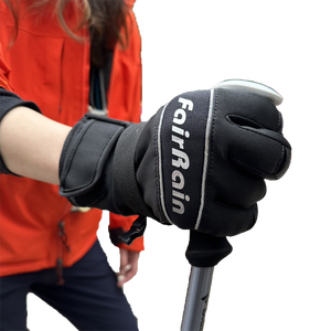 Guantes impermeables antideslizantes lisos FAIRRAIN con pantalla táctil para ciclismo, esquí, deportes, pesca al aire libre - Product Image 1