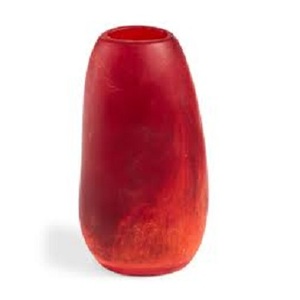 Resin <b>Amber</b> Eco-Friendly Irregular Shape Minimalist Handmade <b>Vase</b> with Streak Pattern for Home Wedding Bedroom Decor - Product Image 1