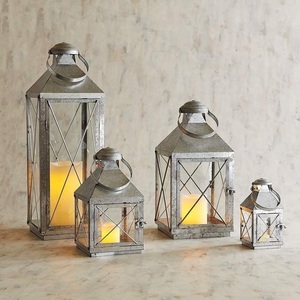 Unique Silver Color Beautiful <b>Lantern</b> Vintage <b>Lantern</b> Metal <b>Candle</b> Holder Metal <b>Lantern</b> Events Parities and Wedding Decorative - Product Image 6