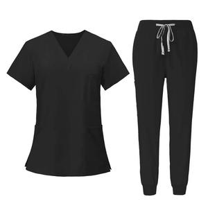 Nouvelle Collection : Tenues Médicales Personnalisées de Haute Qualité en Polyester – Ensembles Blouses et Pantalons d'Hôpital pour Femmes et Hommes en Tissu Denim pour Médecins - Product Image 4