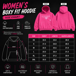 Sudadera con Capucha de Corte Holgado para Mujer, Color Rosa, 450GSM, Felpa de Algodón, Estilo Urbano Otoñal, Sudadera Pesada 100% Algodón para Hombre - Product Image 6