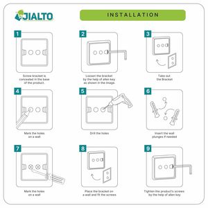 Toallero Plegable de Acero Inoxidable de 24 Pulgadas para Baño, Ahorra Espacio, Duradero y Elegante, Accesorios de Baño - Product Image 6