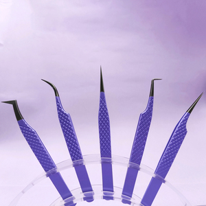Pinzas para Pestañas con Puntas de Fibra de Nuevo Diseño, Sensación Cómoda, Pinzas Vetus para Volumen de Pestañas, para Extensión de Pestañas - Product Image 6