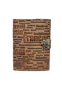 Libreta de Direcciones de Cuero Vintage Hecha a Mano DNA Group DNA0742, Cierre con Hilo, Diseño Personalizable, para Oficina, Venta al Por Mayor - Product Image 6