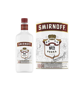 Standard Smirnooff Citrus And Vanilla Flavoured Vodka 35cl For Resale - Product Image 1