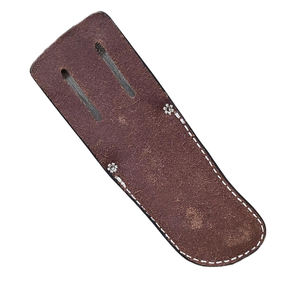 Outdoor <b>Leather</b> Plier Holder Durable Handmade Cowhide <b>Tool</b> <b>Pouch</b> For Worksite And Daily Carry - Product Image 4