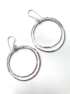 Pendientes de Latón Hechos a Mano con Acabado Mate, Chapados en Oro, Joyería Tradicional, Antigua y Moderna para Mujer - Product Image 2