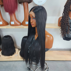 GUGU HAIR Bone Straight 12A Virgin Remy Vietnamese Human Hair for for <b>Wig</b> Natural Color Transparent Lace <b>Long</b> Length - Product Image 3