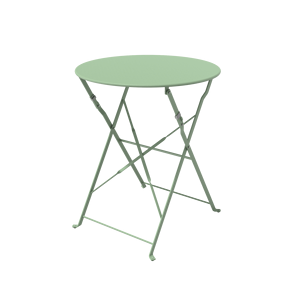 Set Bistrot Pieghevole Ecologico in 3 Pezzi con Telaio in Acciaio per Balcone e Giardino - Product Image 3
