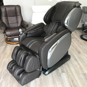 Sillón de masaje reclinable de gravedad cero O-s-a-k-i OS-4000CS marrón, el más demandado, con un año de garantía, tijeras para el cabello - Product Image 2