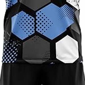 ชุดฟุตบอลแบบเต็มเซ็ตปรับแต่งได้ตามต้องการสำหรับขาย  โพสต์โดย Dress Sports - Product Image 3