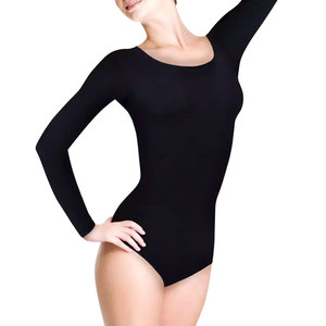 Justaucorps personnalisé pour femme, extensible, mode, danse, entraînement, gym, fitness, vêtements, fabricant OEM ODM, vente en gros - Product Image 5