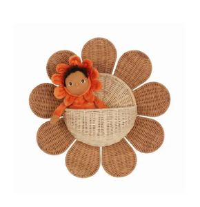 Panier mural en rotin pour la décoration de la maison, en forme de fleur, de haute qualité, tissé à la main au Vietnam, vente en gros - Product Image 2