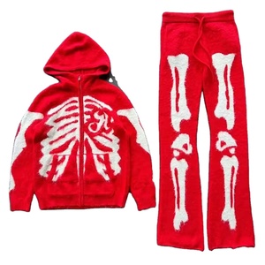 Chándal Extra Grande de 420 GSM con Lavado Ácido para Hombre, Ropa Urbana Vintage, Chándal con Estampado DTG - Product Image 1
