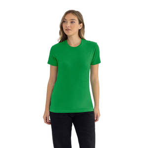 เสื้อยืดคอวี CVC รุ่น 6210 สำหรับทุกเพศ ผลิตจากผ้าฝ้าย 100% คุณภาพพรีเมียม สีเขียว เป็นมิตรต่อสิ่งแวดล้อม ระบายอากาศได้ดี แขนสั้น น้ำหนักเบา - Product Image 1