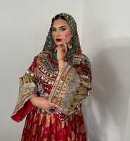 Nouvelles Robes Afghanes 2026 pour Femmes – Ensembles de Robes Respirantes Multicolores Longues, Tailles Personnalisées, Idéales pour Mariages et Fêtes (Adultes)
