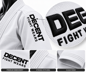 ชุดยิวยิตสู BJJ แบบสั่งทำพิเศษ  ผลิตโดยโรงงานผู้ผลิตชุดยิวยิตสูบราซิล  รับผลิตแบบ OEM ODM ขายส่ง ชุดยิวยิตสูสำหรับการแข่งขันแบบ Pearl Weave - Product Image 6