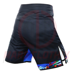 Shorts de MMA 100% poliéster para entrenamiento en gimnasio, diseña tu propio logo, shorts de MMA para hombre en grandes cantidades. - Product Image 2