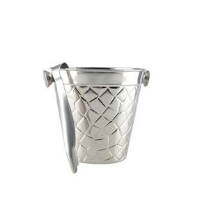 Cubo de hielo de latón hecho a mano de lujo, enfriador de cerveza y vino con asas, acabado en cobre vintage, cubos de hielo metálicos para fiestas - Product Image 6