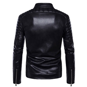 100% High Quality Cowhide Leather Streetwear Jacket <b>Fabric</b> 300g Fur Trim New Stylish Breathable Quick Dry Waterproof Men's - Product Image 1