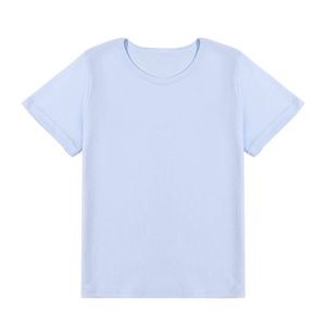 Camisetas personalizadas unisex para bebé 100% algodón, cuello redondo, transpirables, de manga corta. - Product Image 1