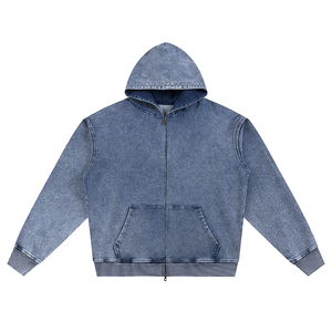 Retro Washable Hoodie Top Zipper Sweater <b>Jacket</b> Winter Hoodie with <b>Lined</b> Design and Letter Pattern Zip-up Style new - Product Image 3