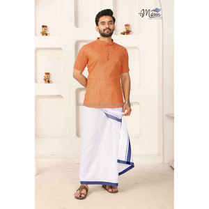 Fabfabzoneindia Presenting Diwali Combo Readymade Shirt Dhoti With Saree - Product Image 1