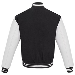 High Quality Custom Thin Stand Collar Varsity Baseball Bomber Jacket for <b>Men</b> Outdoor College Style Fashion - Product Image 1