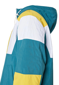 2026 Men Color Block Windbreaker <b>Jacket</b> <b>Lightweight</b> Hooded ZipUp Breathable Outdoor <b>Running</b> <b>Jacket</b> Casual Streetwear Custom Logo - Product Image 4