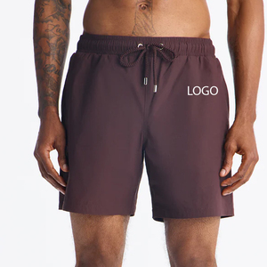 Shorts d'été pour hommes à usage quotidien, en tissu respirant, coupe décontractée avec taille élastique et cordon de serrage / Design décontracté et tendance 2026 - Product Image 1